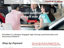 Tablet Screenshot of driveitnow.net